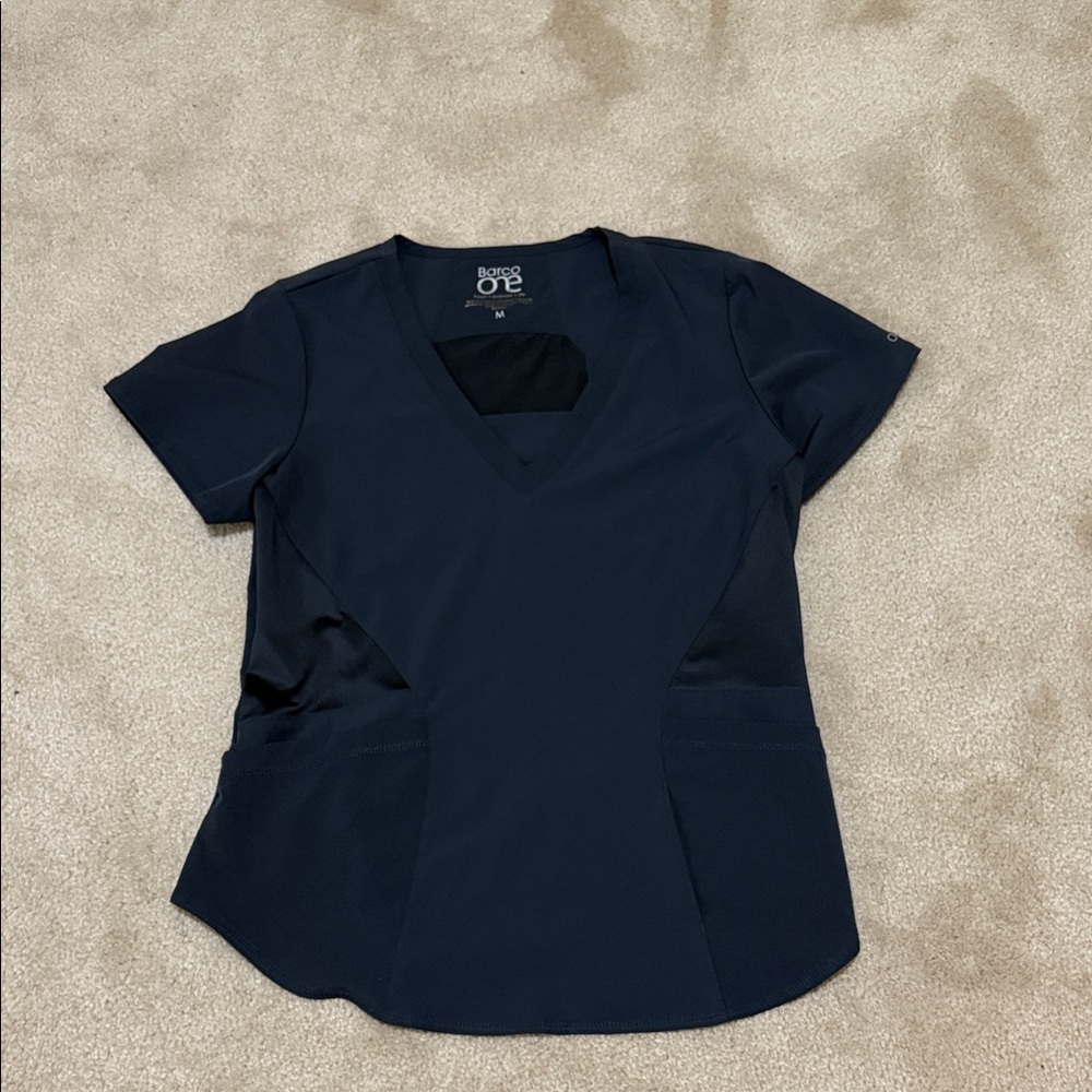 Barco Uniforms Navy Women's Short Sleeve Top